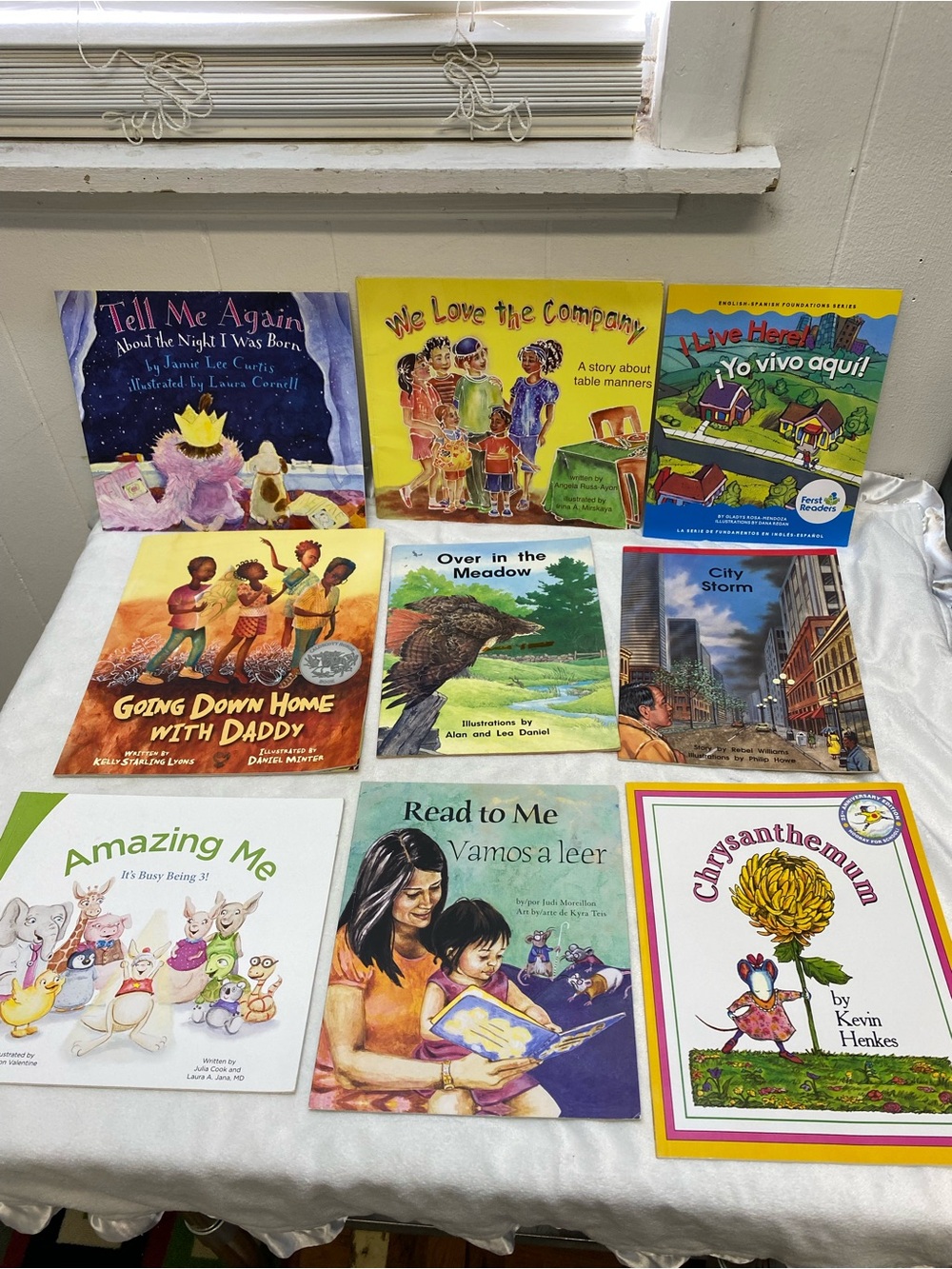 Lot of 9 Children's story Books mix lot